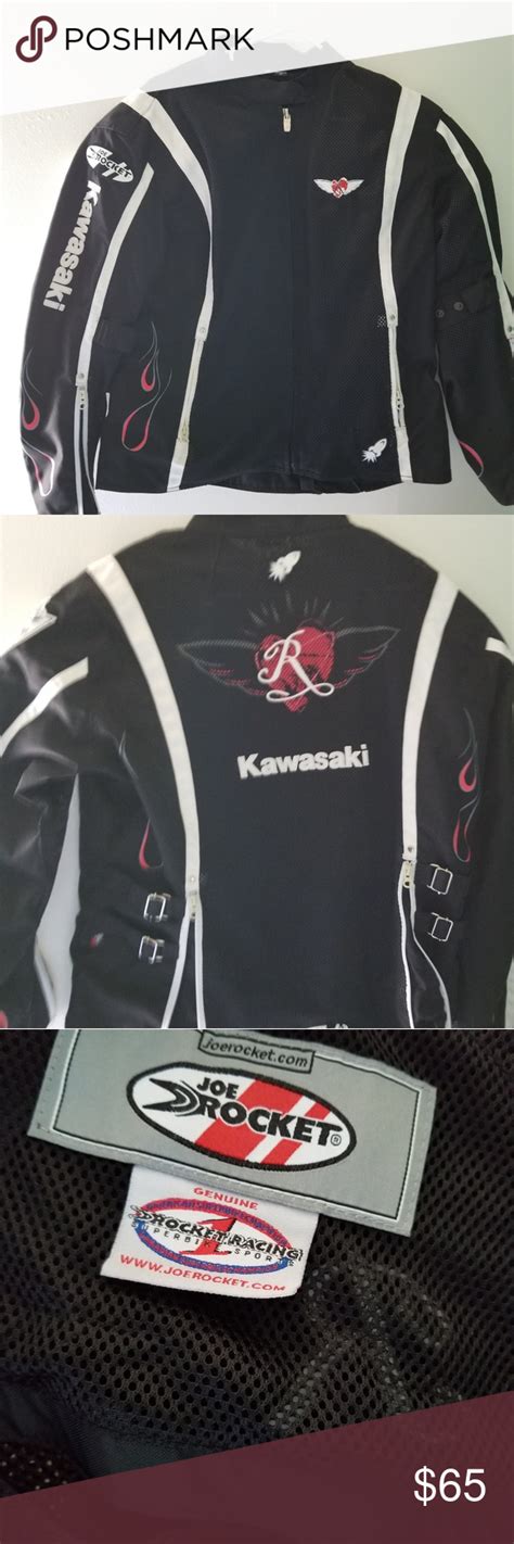 Kawasaki Joe Rocket Motorsports Jacket L Black Jackets Fashion Names