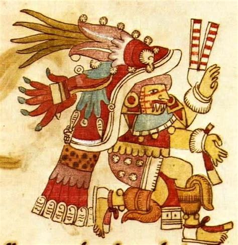 Mythologie Aztèque Dioses Aztecas Aztecas Dios Del Fuego Azteca