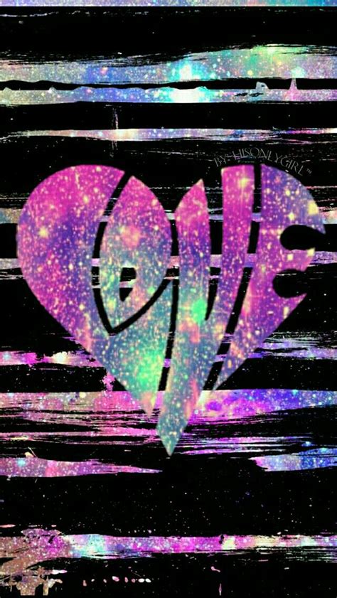 Love Hearts And Emojis Galaxy Wallpaper 7b3