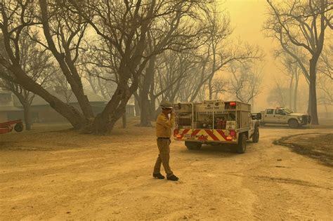 Texas Firefighters Join State Effort In Texas Panhandle Fire