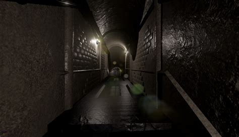 Creepy Sewer Catacombs Area By Daniel J Stanley