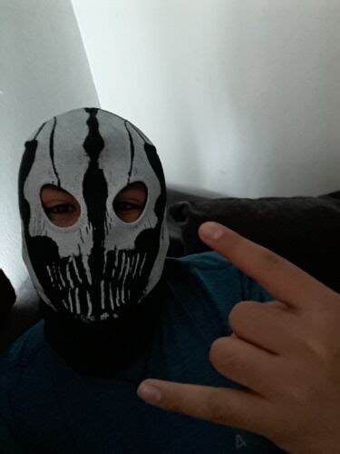 Call Of Duty Cod Commander Elias Balaclava Ghost Mask Skull Face Hood