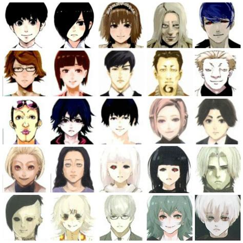 Ghouls introduced in the original tokyo ghoul series. Tokyo Ghoul characters' profiles | Anime