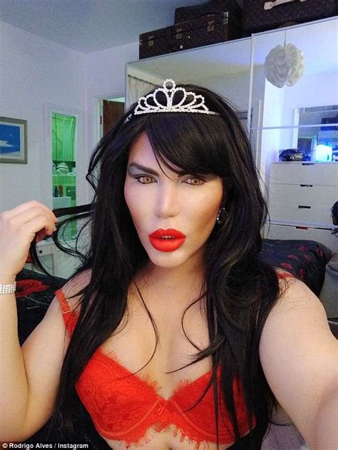rodrigo alves father will cut him out will if he dresses as female daily mail online