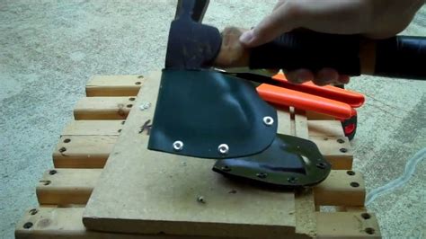 Leather axe sheath | easy diy. Making a PVC Axe Sheath - How To - YouTube