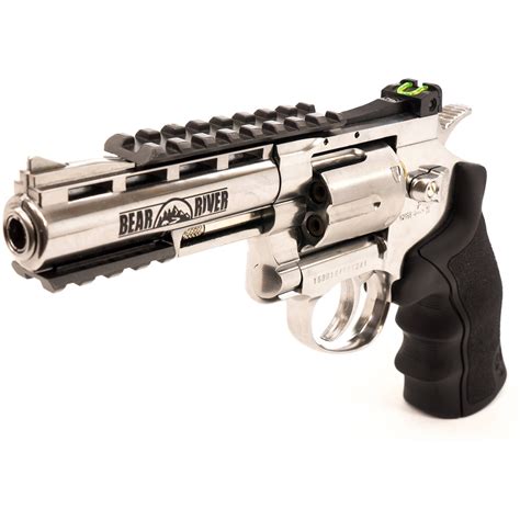 Bear River 4 Co2 Powered Bb Revolver 410 Fps Chrome Walmart