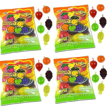 Fruit Snack Jelly Fruit Candy Bag Pack Of 4 9 Each Bag 36