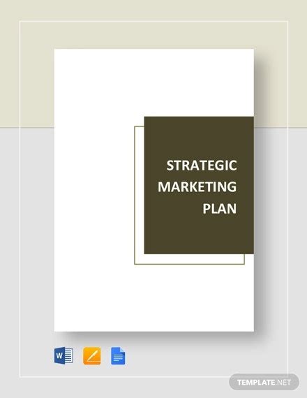 Marketing Strategy Template 13 Free Pdf Word Format