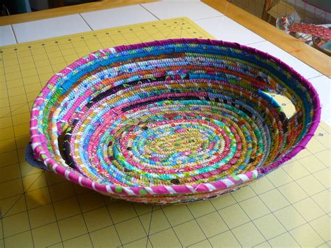 Oops I Craft My Pants Big Ol Coiled Fabric Bowl