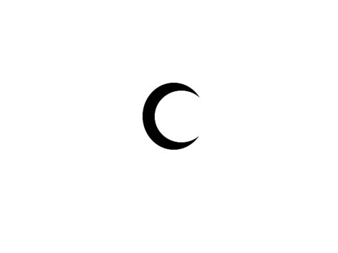 Black Crescent Moon Clip Art At Vector Clip Art Online