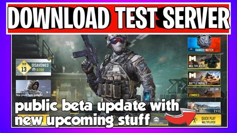 How To Download New Test Server Call Of Duty Mobile New Upcoming