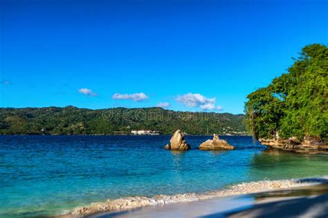 View Of Samana Bay In Dominican Republic Stock Photo Image Of
