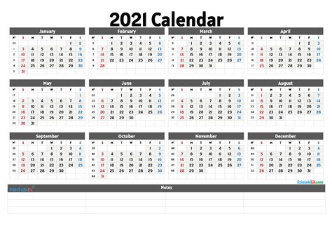 Calendars are available in pdf and microsoft word formats. Online Free Printable Calendar 2021 | Calendar Printables ...