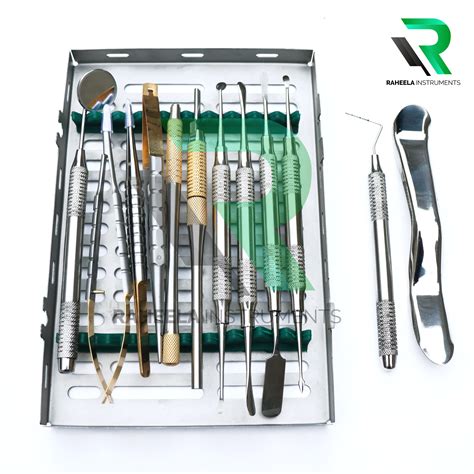 Dental Micro Oral Surgery Instruments Kit 13 Pcs Raheela Instruments
