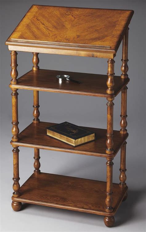 Westwood Library Stand Bookcase Dictionary Stand Traditional