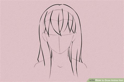 How To Draw Anime Hair 14 Steps With Pictures Wikihow