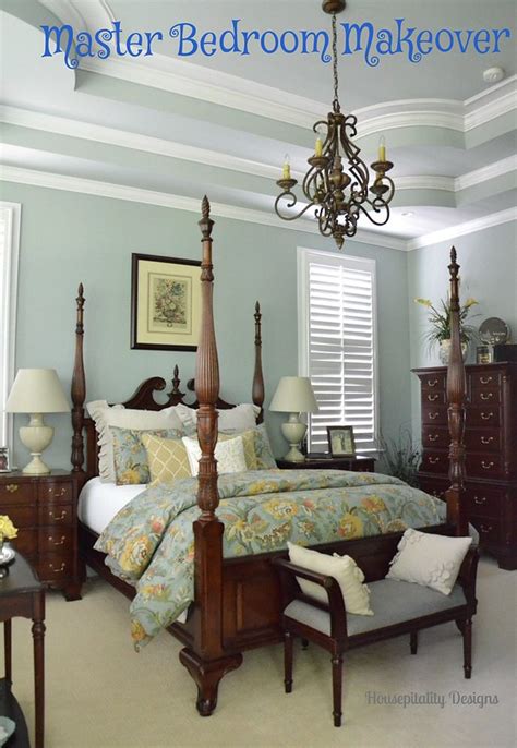 Master bedroom decorating ideas for a modern traditional style and using a design board to help stay on budget and to pull it all together. Master Bedroom Makeover