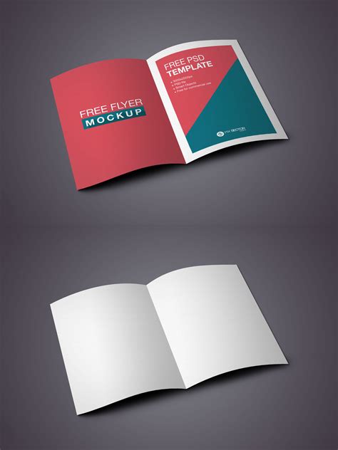 flyer mockup find  perfect creative mockups freebies  showcase  project