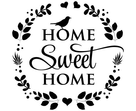Home Sweet Home Svg Home Svg Quotes Home Quote Svgsvg Etsy