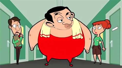 Mr bean, late for his dental appointment, tries to get dressed and clean his teeth whilst on the way. Let kids watch cartoons during radiotherapy, says study