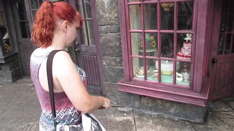 We Suck At Being Wizards Interactive Wands At Wizarding World Of Harry Potter Diagon Alley 6