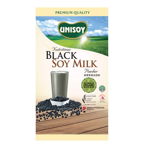 Unisoy Instant Nutritious Black Soy Milk Powder Ntuc Fairprice