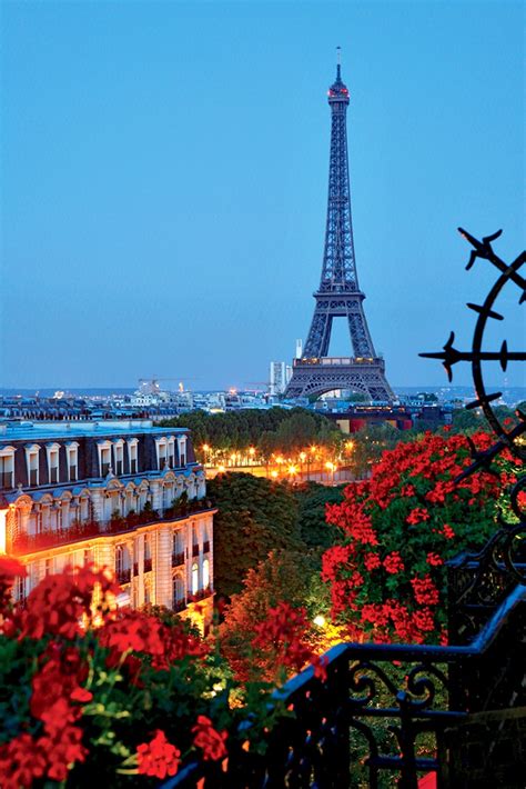 Summer Night Paris France Top Dreamer