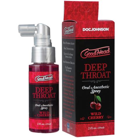 deep throat spray oral sex goodhead cherry best seller oral spray 2 oz 782421007829 ebay