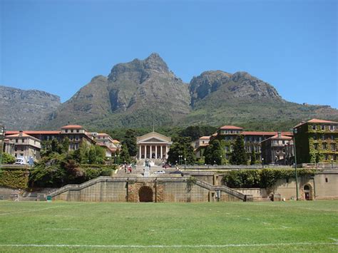 View Of Uct Upper Campus From The Rugby Field View Of The Flickr