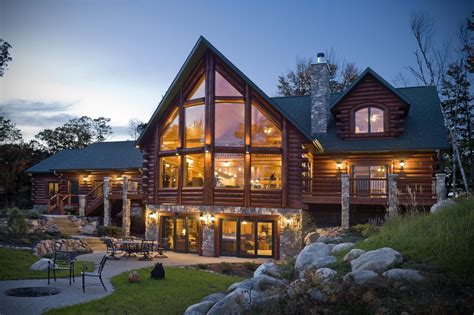 Living In A Log Home Imagine Your Homes