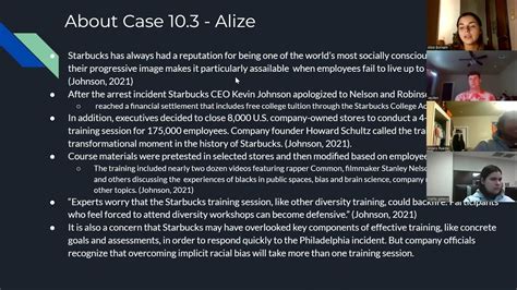 case 10 3 tackling implicit bias at starbucks youtube