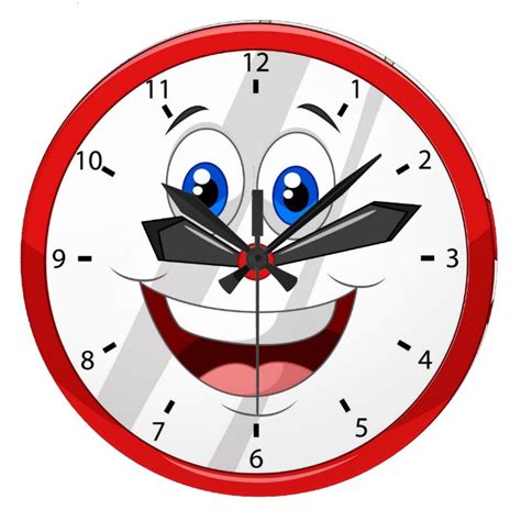 Funny Cartoon Clock