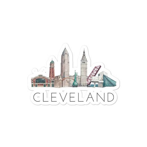 Maybe you would like to learn more about one of these? Cleveland skyline sticker - The Cleveland Traveler