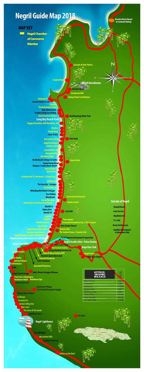 Beaches Negril Jamaica Resort Map Heunvs