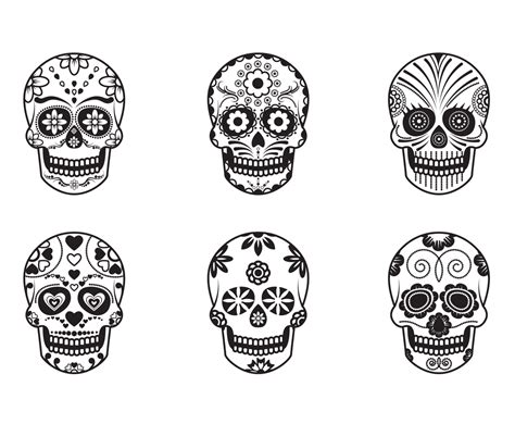 Free Mexican Skull Vector Vector Art Graphics Freevector Com