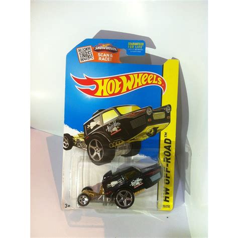 Hot Wheels HW Off Road Stunt Circuit Series Hw Poppa Wheelie Black By MATTEL