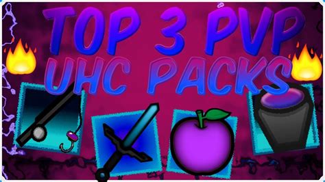 Minecraft Top 3 Uhc Pvp Texture Packs No Lag Colorful 1