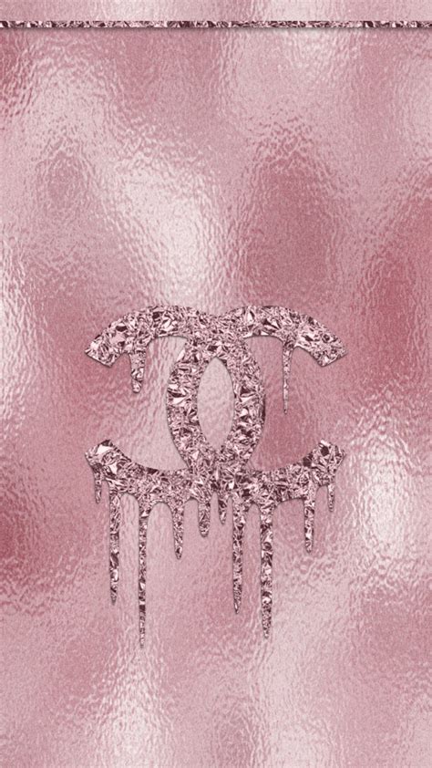 Applewatchwallpaper Rose Gold Aesthetic Glitter Wallpaper Pink
