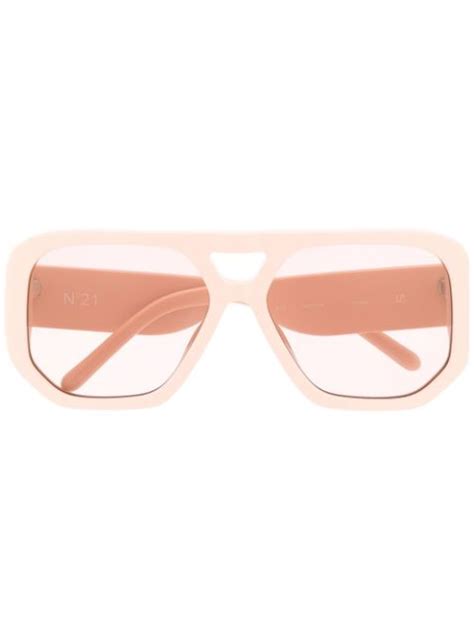 N Nude D Frame Sunglasses Farfetch