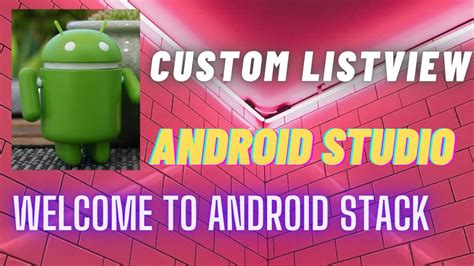 Custom ListView In Android With Image And Text Custom ListView With BaseAdapter Custom ListView