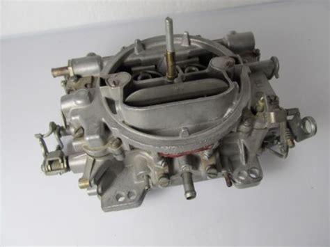 Edelbrock 1405 1277 8867 Weber 4 Barrel Carburetor Untested Parts As
