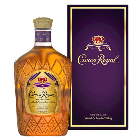Crown Royal Fine Deluxe Blended Canadian Whisky 175l Crown Wine And
