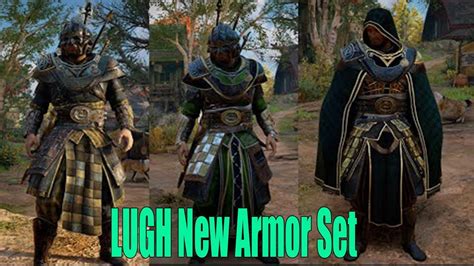 Assassin S Creed Valhalla LUGH New Armor Set Full Upgrade All