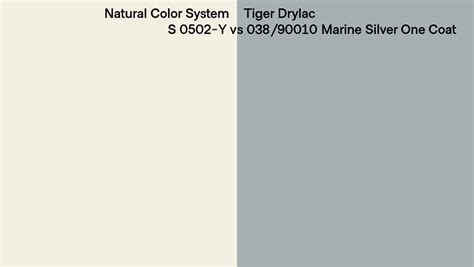 Natural Color System S Y Vs Tiger Drylac Marine Silver