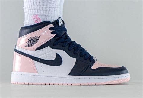 On Feet Photos Of The Bubblegum Themed Air Jordan 1 Atmosphere Via