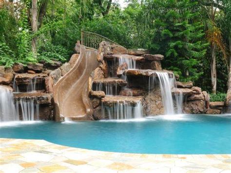 21 Ideas Of Outdoor Swimming Pool Designs With Incredible Waterfalls Interior Design Inspirations