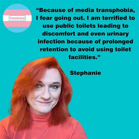 Trans Actual On Twitter “because Of Media Transphobia I Fear Going Out I Am Terrified To Use