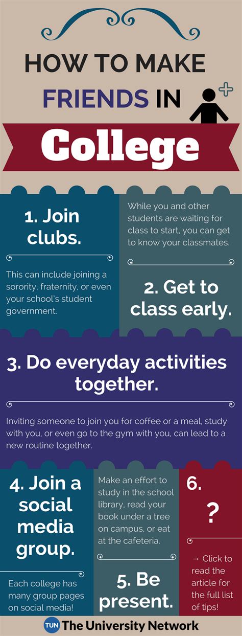 6 ways to make friends in college