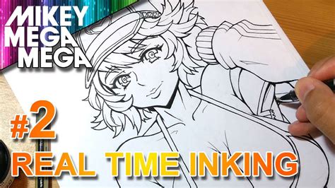 Share your thoughts, experiences, and stories behind the art. Real Time FANART TUTORIAL - Inking - YouTube
