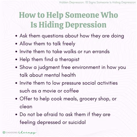 10 Signs Of Hidden Depression